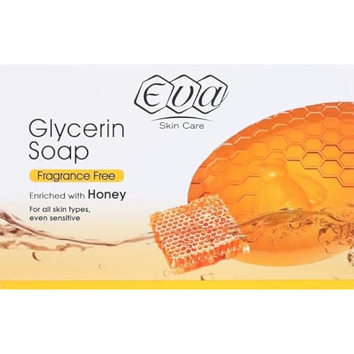 Eva Skin Care - Glycerin Soap with Honey, 100gm - Image 4
